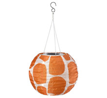 Lampa wisząca, kropki/na baterię słoneczną pomarańczowy SOLVINDEN 306.147.38