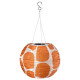 Lampa wisząca, kropki/na baterię słoneczną pomarańczowy SOLVINDEN 306.147.38
