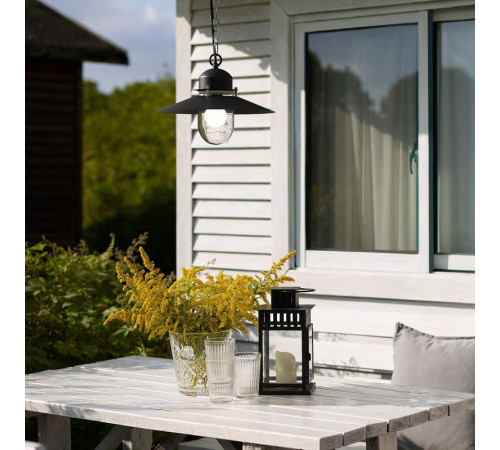 Lampa wisząca, na zewnątrz czarny UPPLID 805.559.96