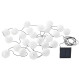 Girlanda LED, 24 lampki, na zewnątrz na baterię słoneczną/kula biały SOLARVET 805.738.96