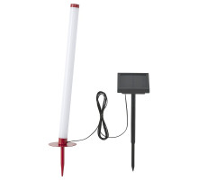 Lampa ogrodowa, energia słoneczna, czerwony SOLVINDEN 906.191.82
