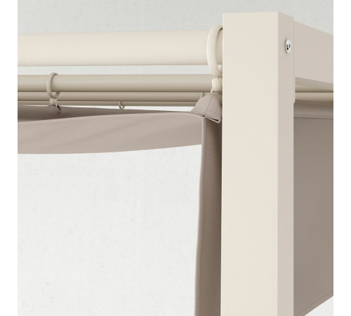 Pergola, szarobeżowy/ciemny szarobeżowy HAMMARÖN 205.492.39