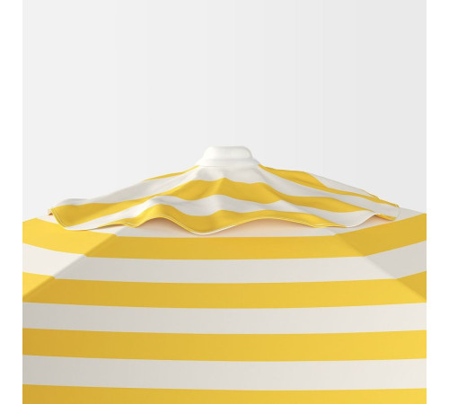 Parasol, kremowy jaskrawożółty/w paski HÖGÖN 205.985.74
