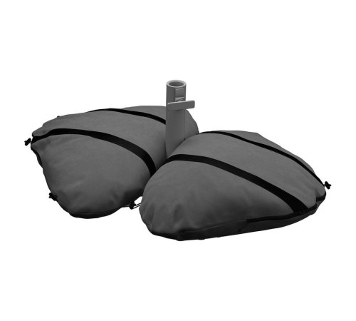 Podst parasola z workami na piasek, ciemnoszary IGGÖN 505.858.48