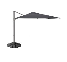 Parasol, wiszący z podstawą, antracyt/ciemnoszary SEGLARÖ / IGGÖN 795.762.21
