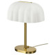 Lampa stołowa, opalowa biel szkło/mosiądzowane AKTERSPRING 005.865.48