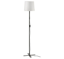 Lampa podłogowa, czarny/biały BARLAST 104.303.68