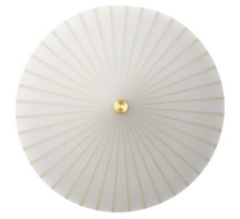 Lampa ścienna, stała instalacja, wzór w paski/biały szkło RORKULT 005.754.32