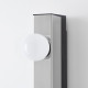 Lampa ścienna, stała instalacja, chrom MUSIK 202.174.85