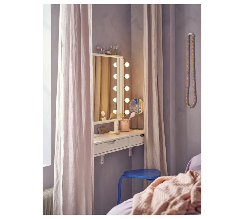 Lampa ścienna, stała instalacja, chrom MUSIK 202.174.85