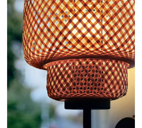 Lampa ścienna, stała instalacja, bambus/wykonano ręcznie SINNERLIG 705.512.15