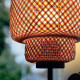 Lampa ścienna, stała instalacja, bambus/wykonano ręcznie SINNERLIG 705.512.15