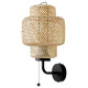 Lampa ścienna, stała instalacja, bambus/wykonano ręcznie SINNERLIG 705.512.15