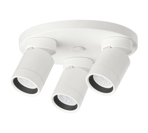 Lampa sufitowa, 3 reflektory, biały NYMÅNE 003.362.67