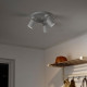 Lampa sufitowa, 3 reflektory, biały NYMÅNE 003.362.67