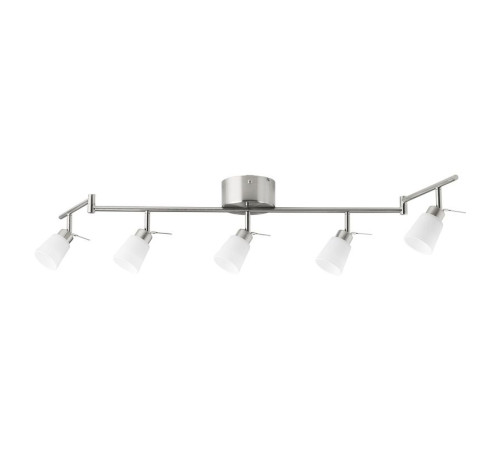 Lampa sufitowa, 5 reflektorów, niklowano TIDIG 902.626.53