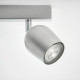 Lampa sufitowa, 3 reflektory, srebrny RÖKFRI 905.012.67