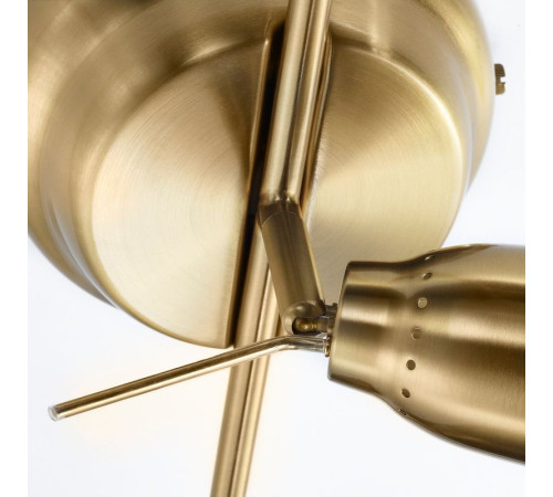 Lampa sufitowa, 5 reflektorów, kolor mosiądzu BAROMETER 603.646.34