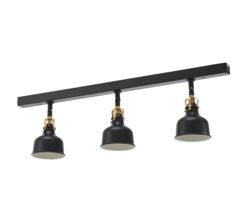 Lampa sufitowa, 3 reflektory, czarny RANARP 703.963.90