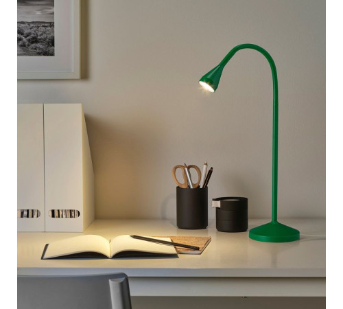 Lampka na biurko LED, zielony NÄVLINGE 206.371.32