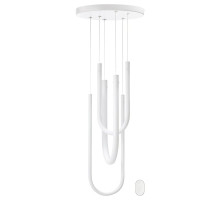 Lampa wisząca LED, można przyciemniać smart/białe szkło białe spektrum VARMBLIXT 306.252.23