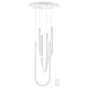 Lampa wisząca LED, można przyciemniać smart/białe szkło białe spektrum VARMBLIXT 306.252.23