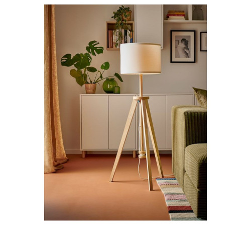 Lampa podłogowa, jesion/biały LAUTERS 304.050.42