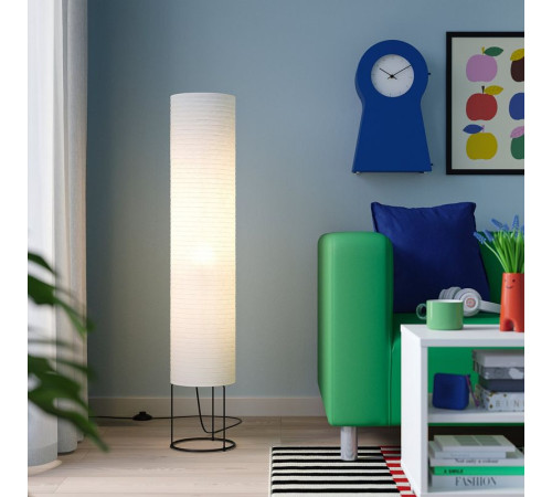 Lampa podłogowa, biały/czarny STRANDAD 305.667.37