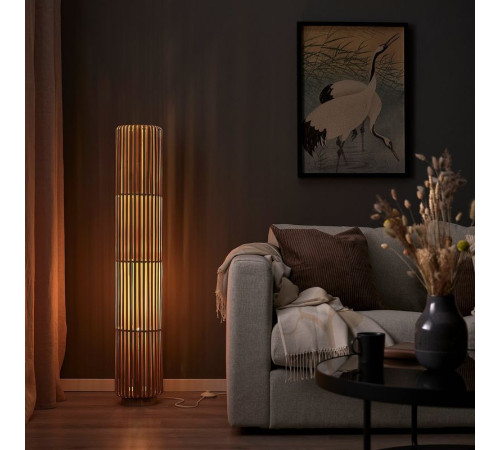 Lampa podłogowa, bambus VARPTROSS 405.951.31
