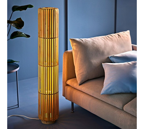 Lampa podłogowa, bambus VARPTROSS 405.951.31