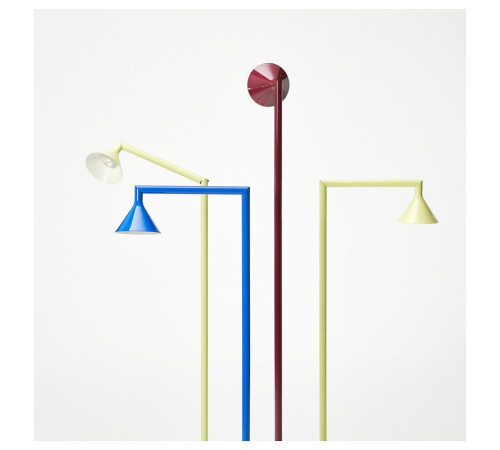 Напольная лампа, синяя, IKEA PS 2026 506.085.19