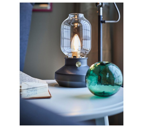 Lampa stołowa, można przyciemniać antracyt TÄRNABY 603.238.94
