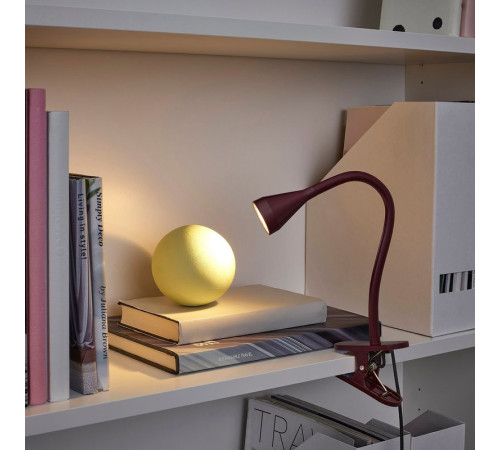 Reflektor z klamrą LED, ciemnoczerwony NÄVLINGE 606.371.30