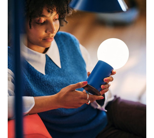 Przenośna lampa LED, na baterie można przyciemniać/niebieski jasnożółty IKEA PS 2026 306.135.69