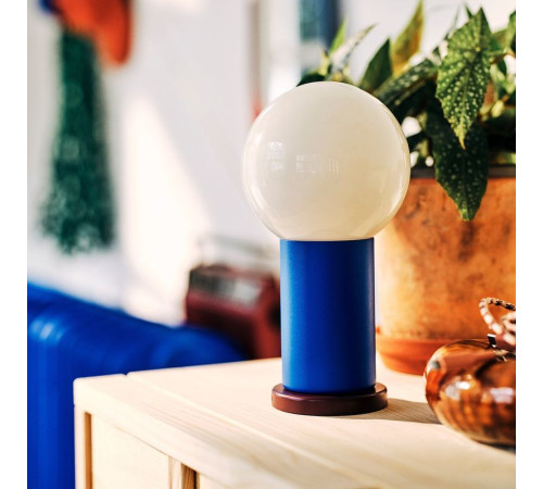 Przenośna lampa LED, na baterie można przyciemniać/niebieski jasnożółty IKEA PS 2026 306.135.69