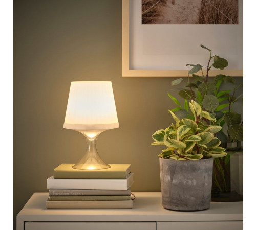 Przenośna lampa LED, na baterie z regulacją barw/na zewnątrz biały LAMPAN 605.946.06