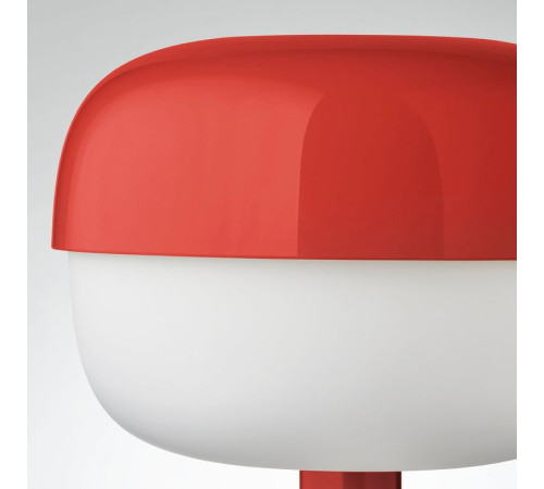 Lampa stołowa, czerwony BLÅSVERK 705.856.06