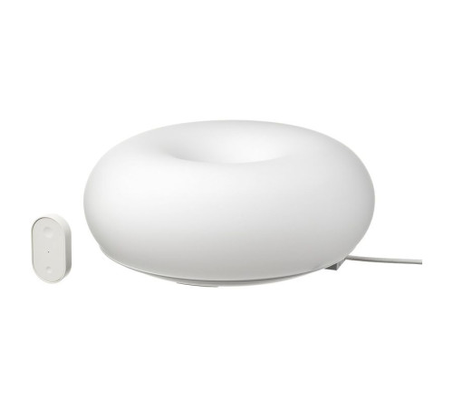 Lampa LED stołowa/ścienna, można przyciemniać smart/białe szkło kolorowe i białe spektrum VARMBLIXT 706.129.40