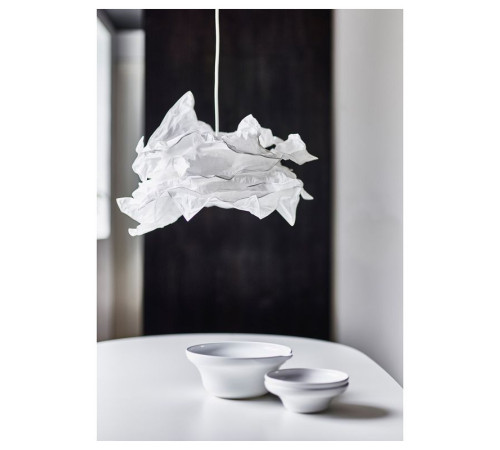 Klosz lampy wiszącej, biały KRUSNING 002.599.14