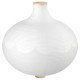 Klosz lampy wiszącej, w kształcie cebuli/biały RISBYN 104.040.91