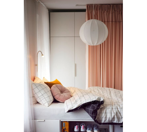 Klosz lampy wiszącej, okrągły biały REGNSKUR 204.303.77