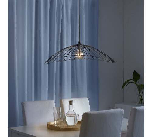 Klosz lampy wiszącej, czarny MOTSJÖ 905.308.49