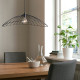 Klosz lampy wiszącej, czarny MOTSJÖ 905.308.49