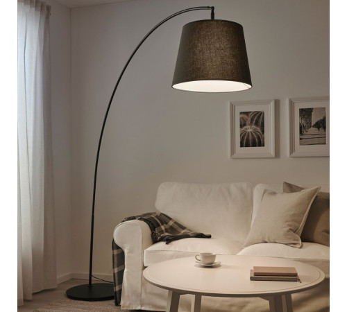 Podstawa łukowej lampy podł, czarny SKAFTET 504.053.95
