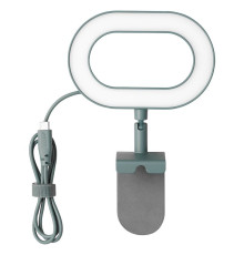 Lampa pierścieniowa LED, można przyciemniać/turkusowy STÄNKREGN 005.421.54