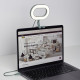 Lampa pierścieniowa LED, można przyciemniać/turkusowy STÄNKREGN 005.421.54