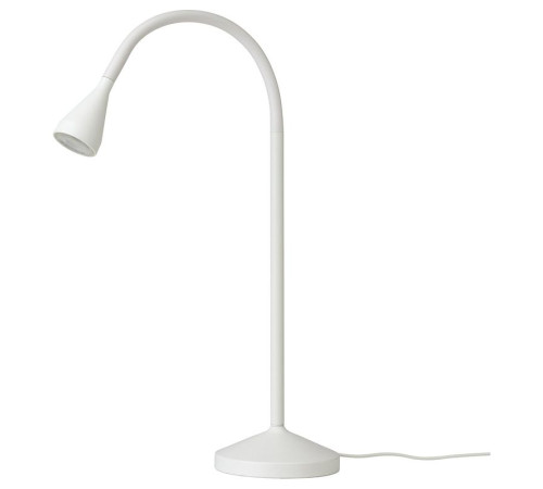 Lampa biurkowa LED, biały NÄVLINGE 504.049.18