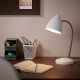 Lampa biurkowa LED, biały/kolor mosiądzu ISNÅLEN 605.012.64