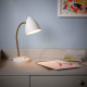 Lampa biurkowa LED, biały/kolor mosiądzu ISNÅLEN 605.012.64