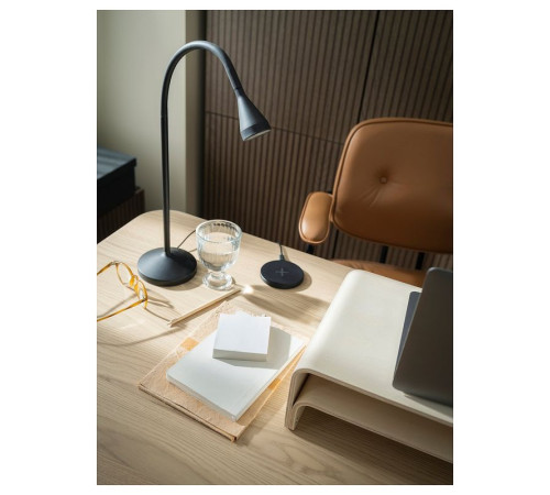Lampa biurkowa LED, czarny NÄVLINGE 804.044.22